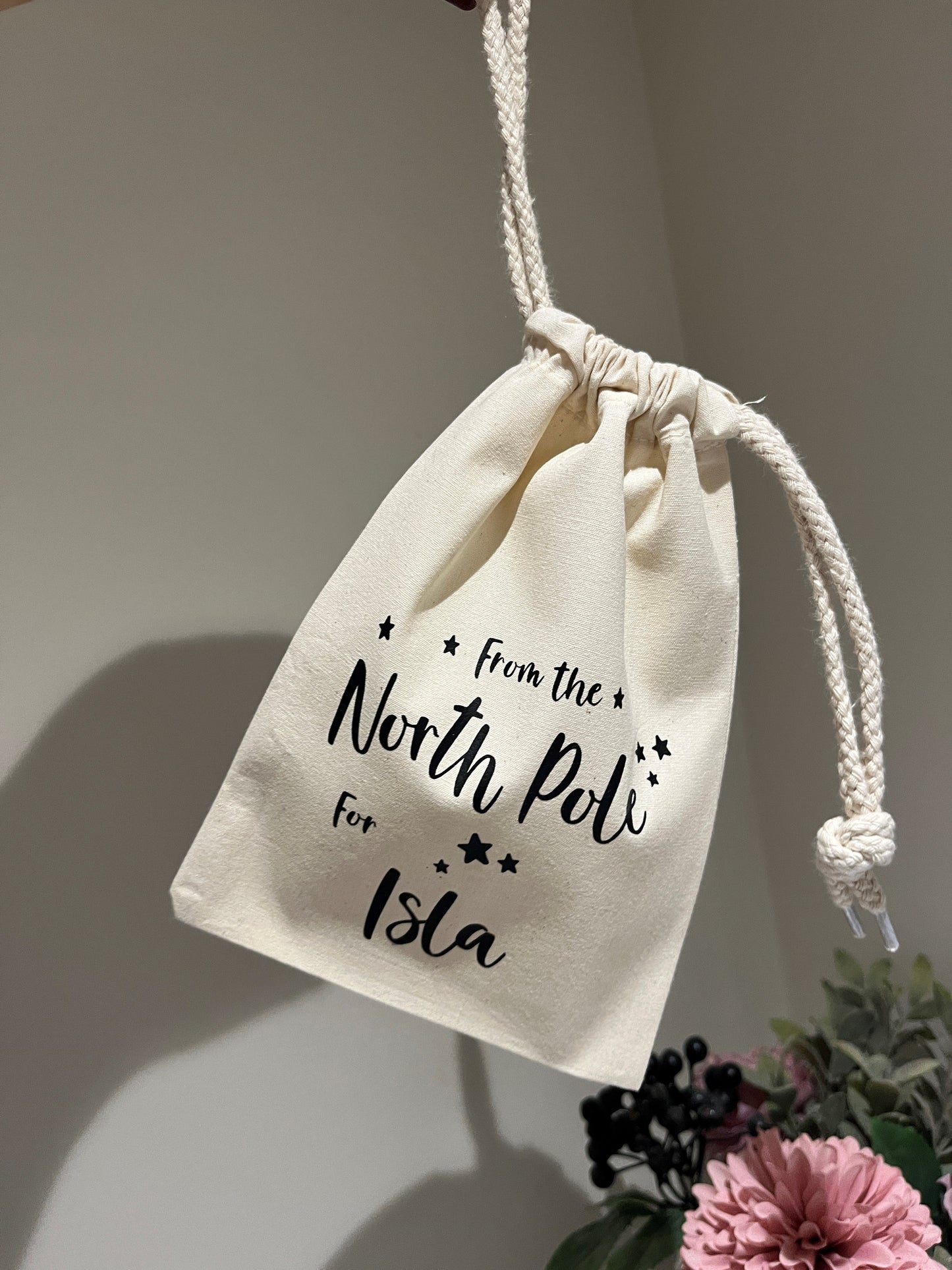 North Pole Gift Pouch