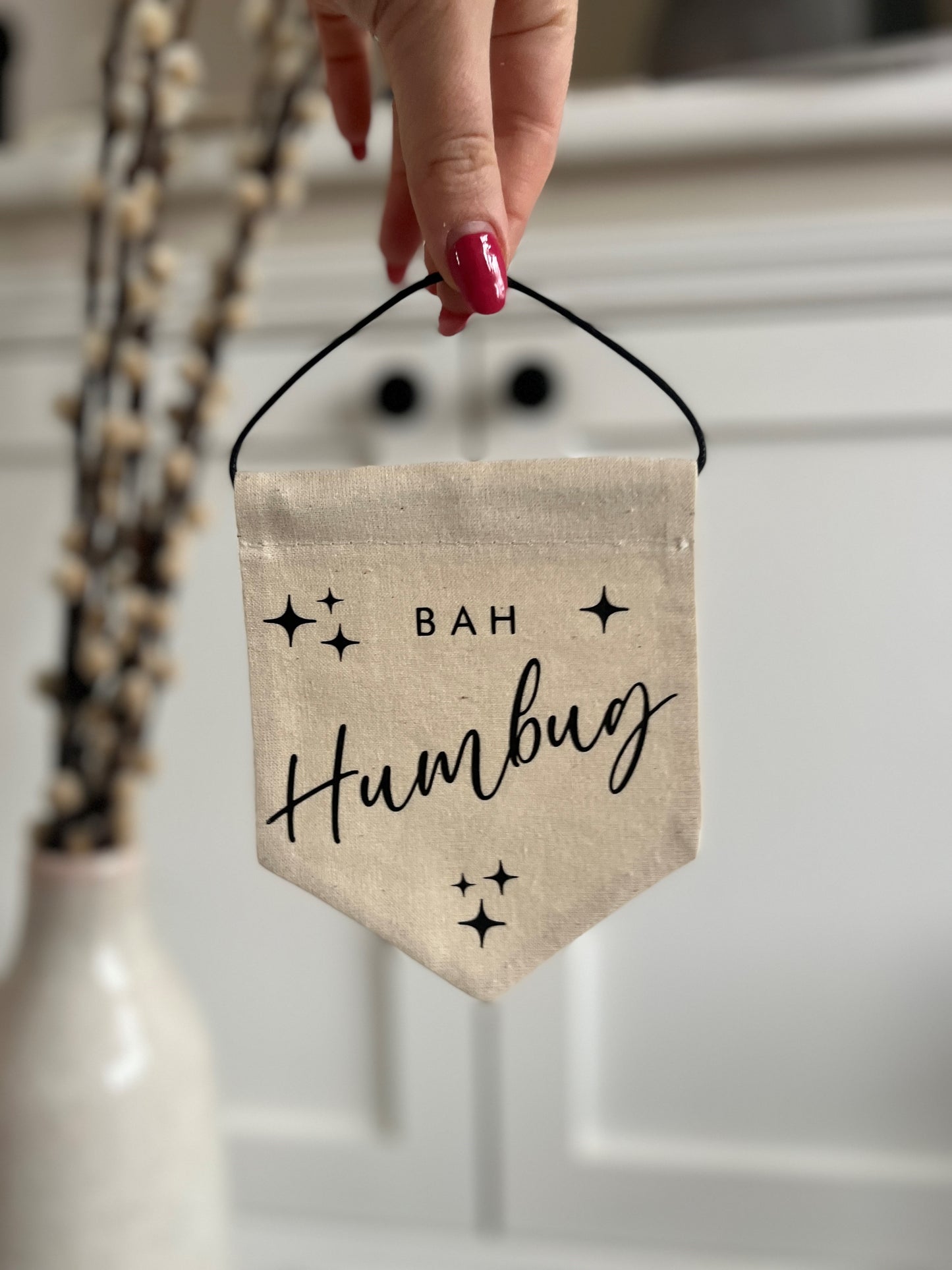 Mini Banner - Bah Humbug