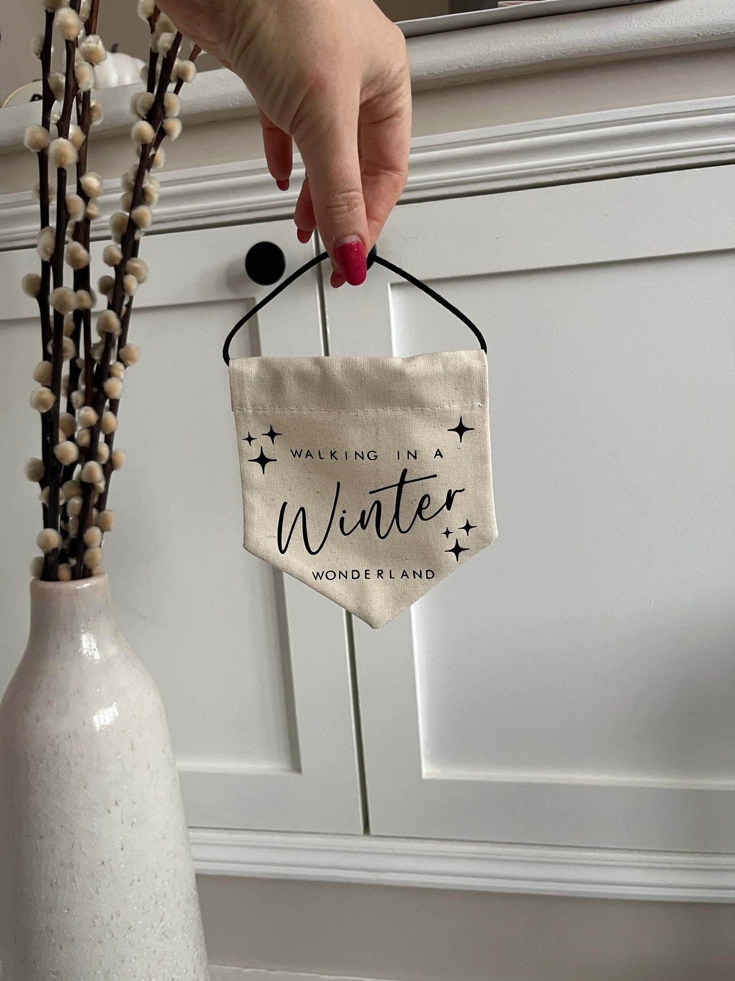 Mini Banner - Walking in a Winter Wonderland