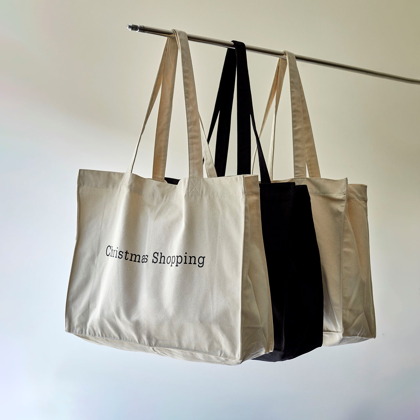 XL Christmas Shopping Tote Bag