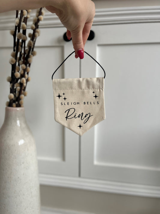 Mini Banner  - Sleigh Bells Ring