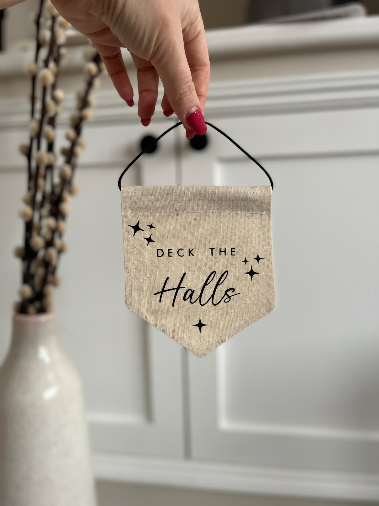 Mini Banner  - Deck the Halls