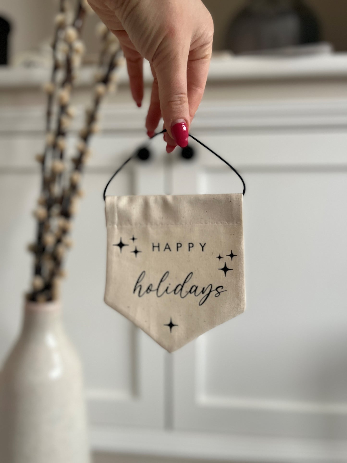 Mini Banner - Happy Holidays