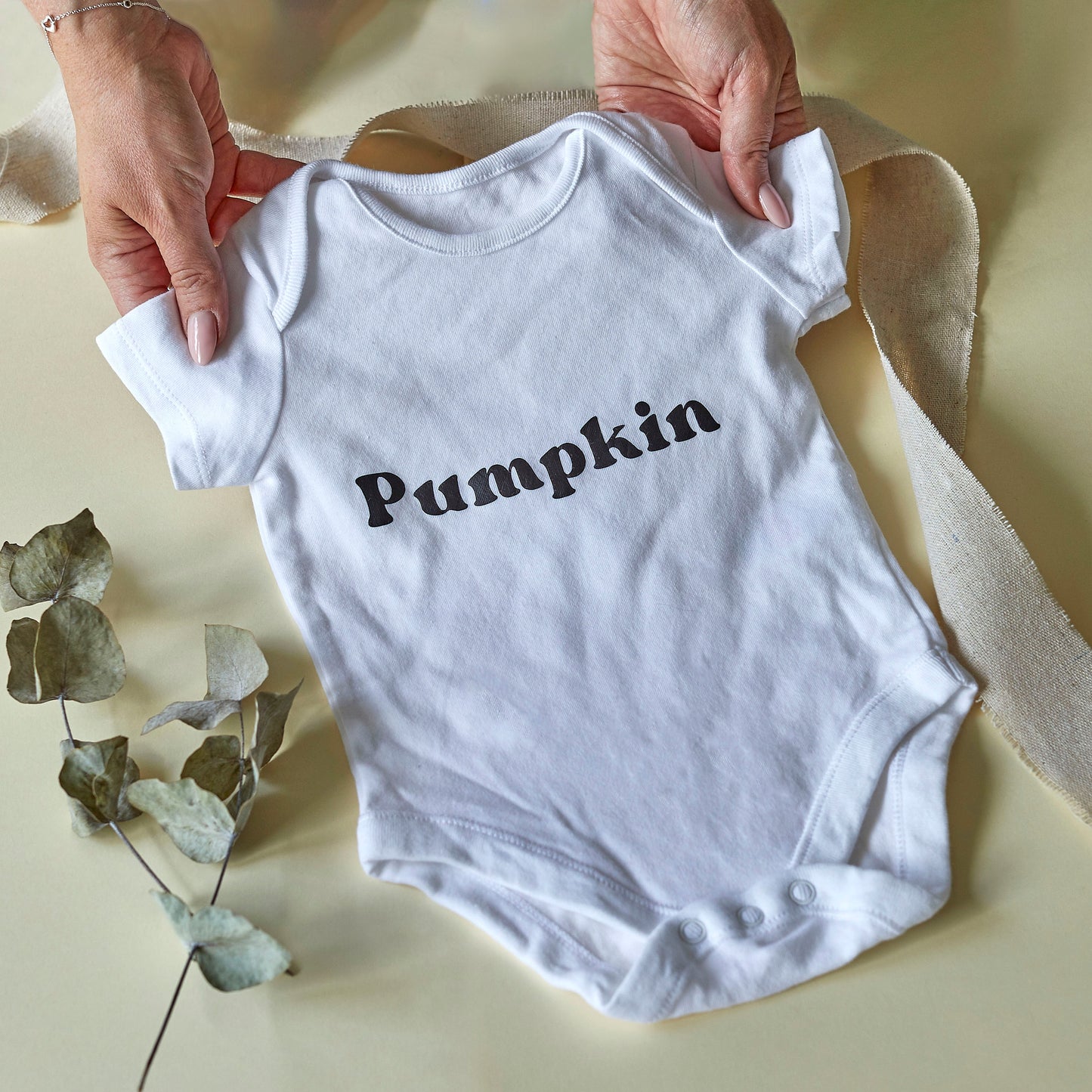 Pumpkin Baby Grow