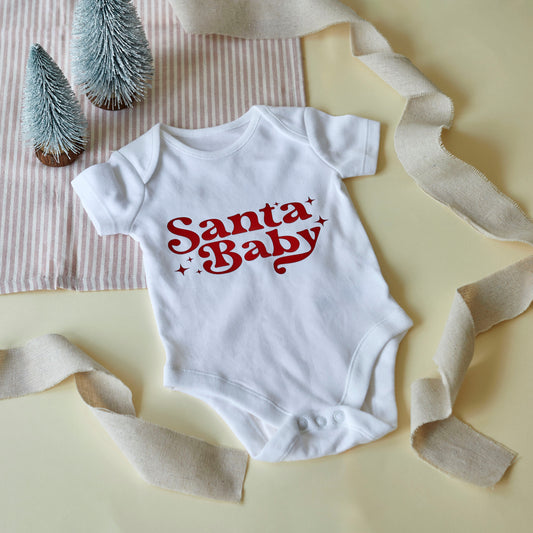 'Santa Baby' Baby Grow